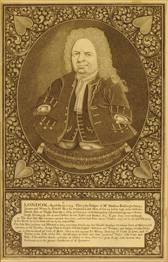 Portrait of Matthias Buchinger