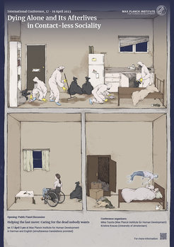 Poster for the workshop lonely death
